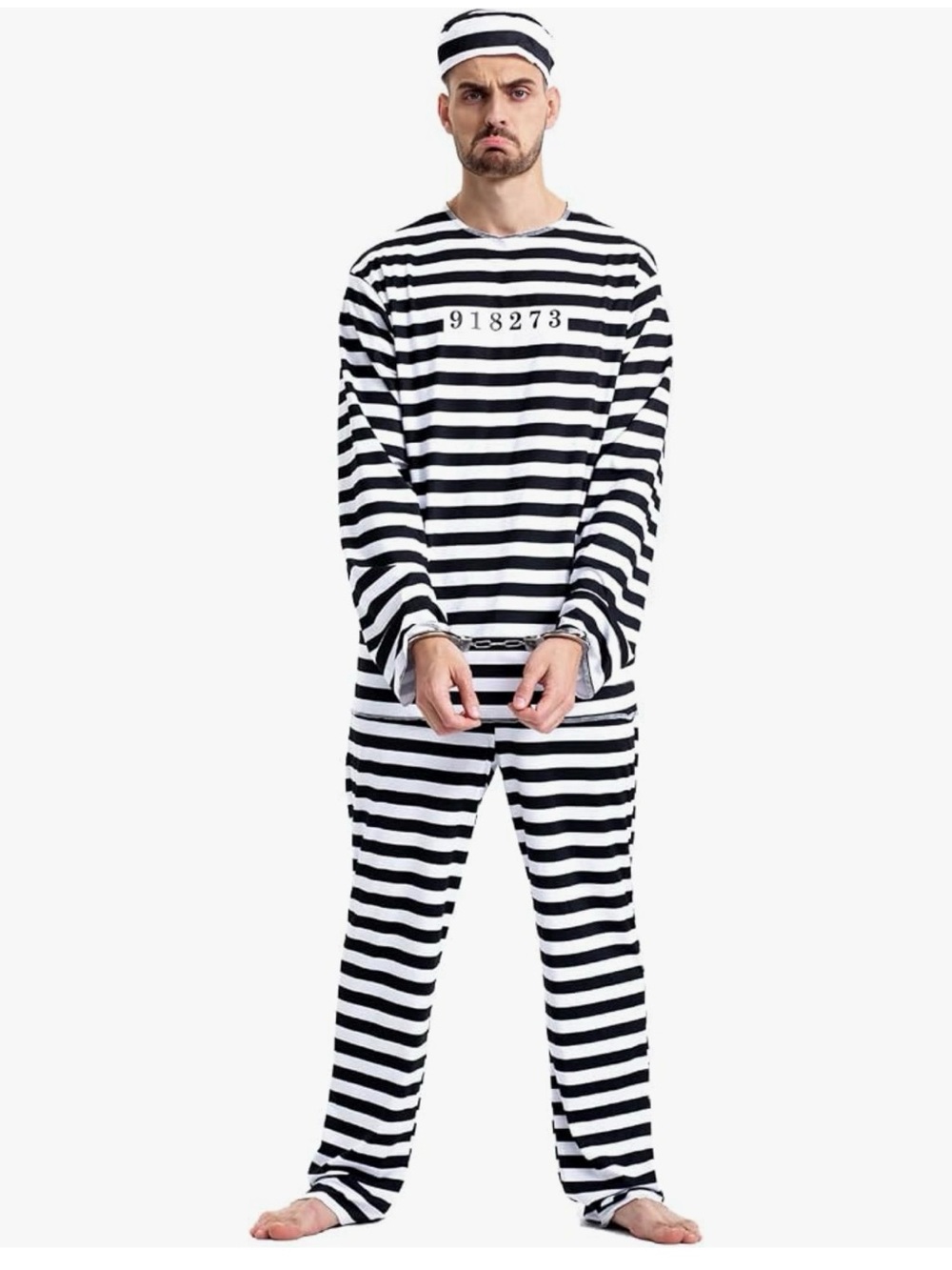 Halloween Prisoner Costume X Large